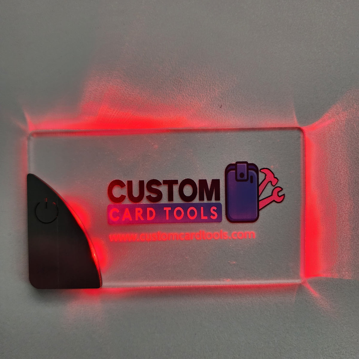 Check Card Led LED Custom Business Cards - Custom Card Tools