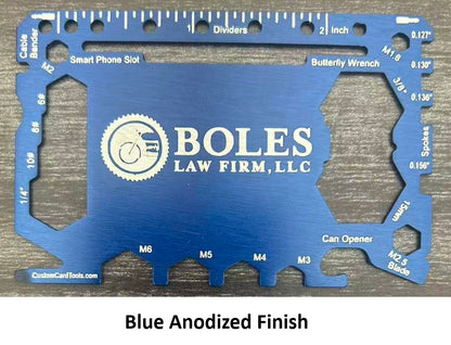 Business Card Multi Tool Card (Model 1) Custom Branded
