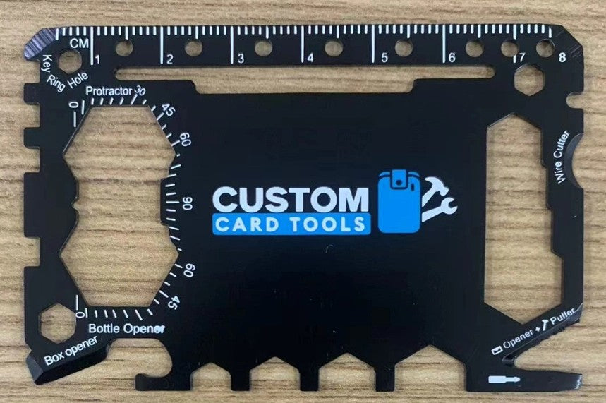 Business Card Multi Tool Card (Model 1) Custom Branded