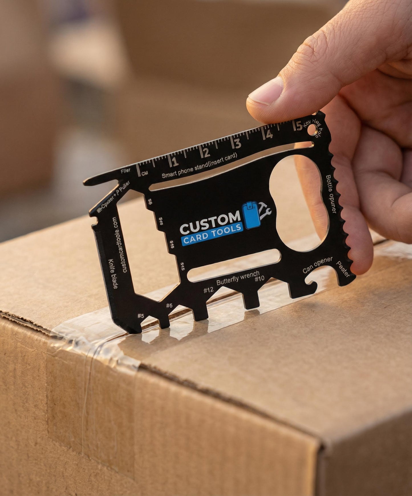 Business Card Multi Tool (Model 2) Custom Branded