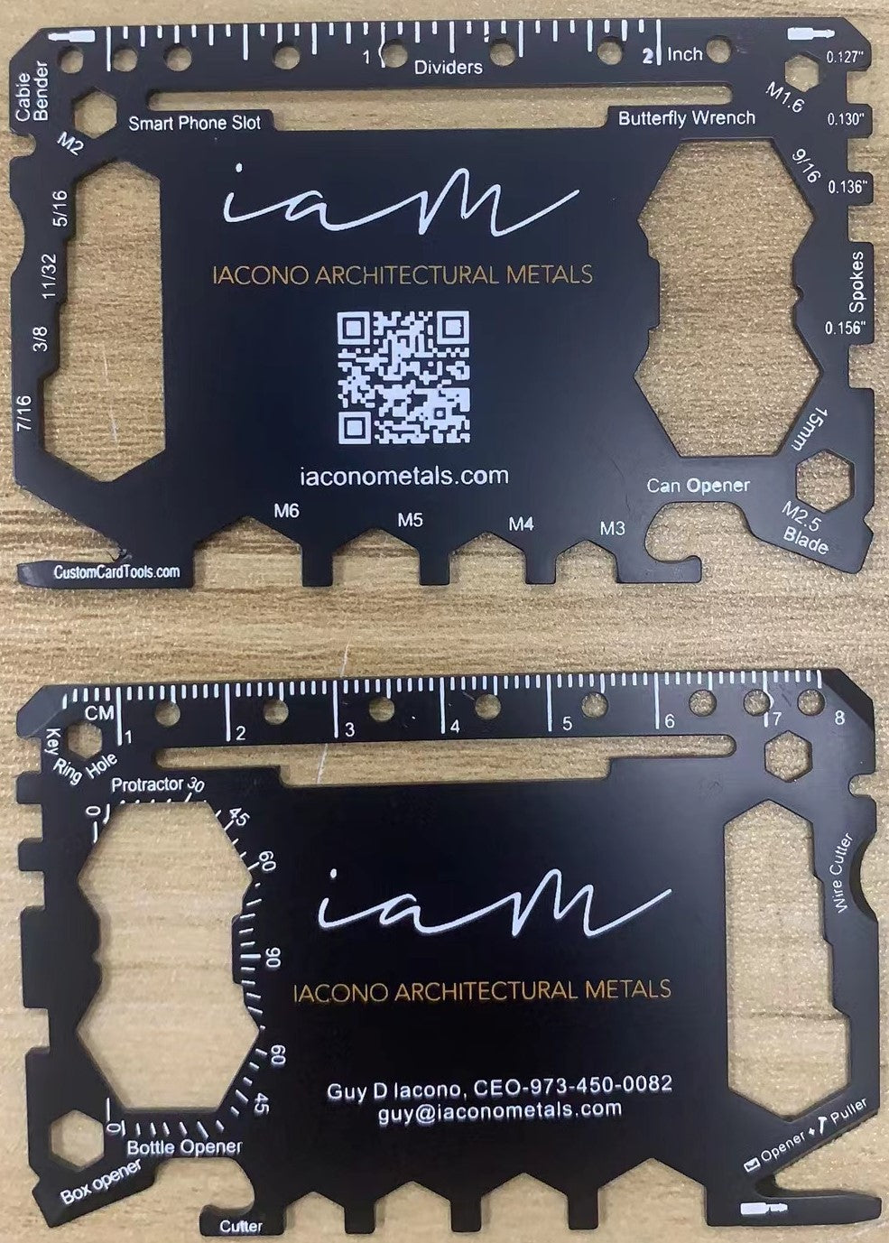 Business Card Multi Tool Card (Model 1) Custom Branded