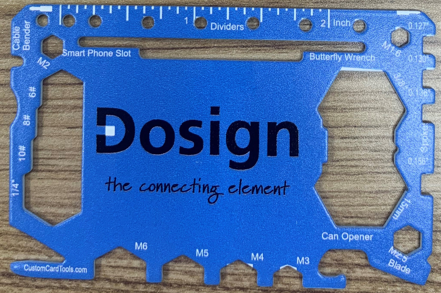 Business Card Multi Tool Card (Model 1) Custom Branded