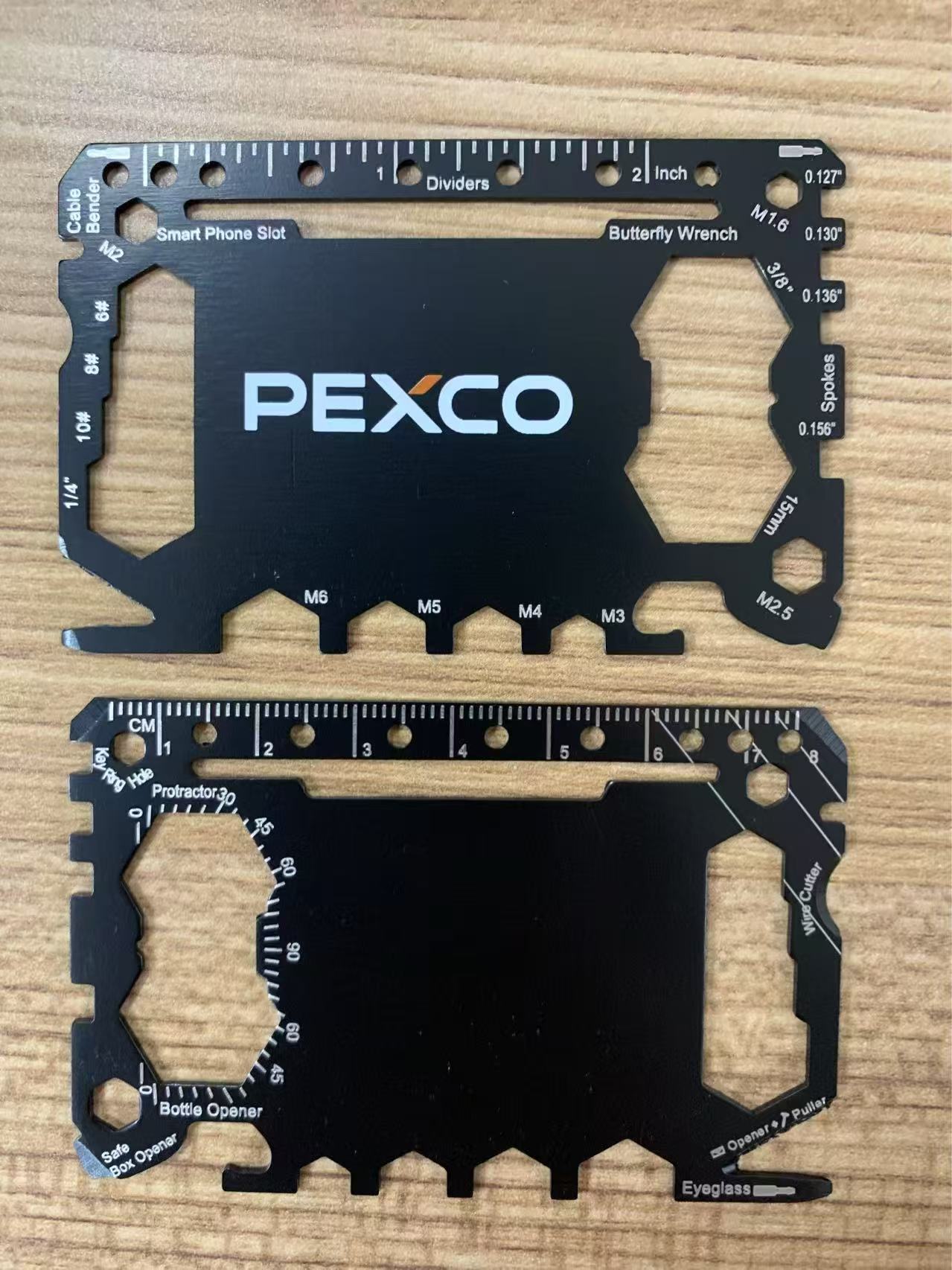 Custom Branded Multi Tool Card - Model 1 (Bladeless "Safe" Version)