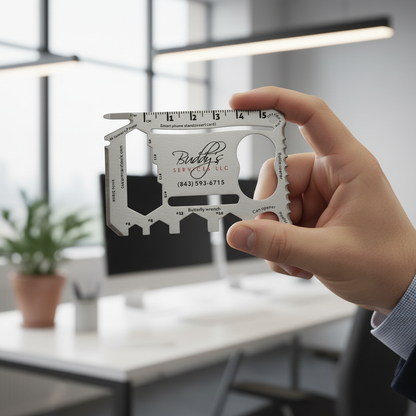 Business Card Multi Tool (Model 2) Custom Branded