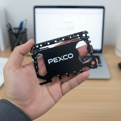 Custom Branded Multi Tool Card - Model 1 (Bladeless "Safe" Version)