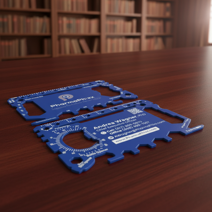 Custom Branded Multi Tool Card - Model 1 (Bladeless "Safe" Version)