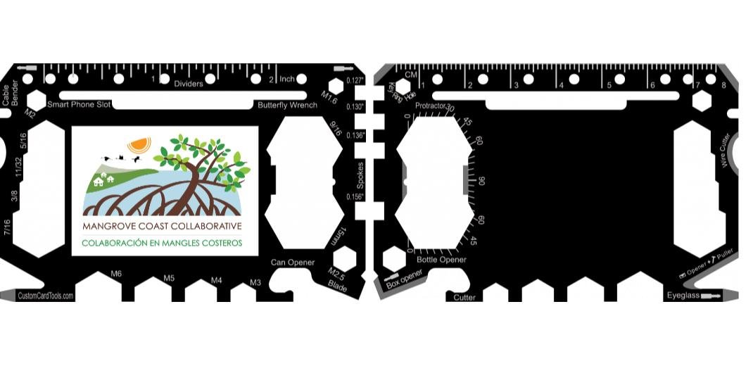 Business Card Multi Tool Card (Model 1) Custom Branded - Custom Card Tools