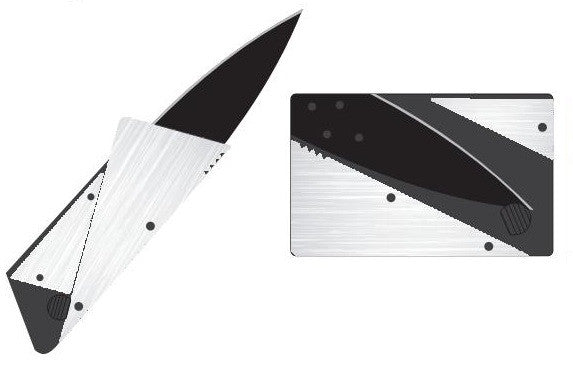 Colored Credit Card Folding Knife - Custom Card Tools