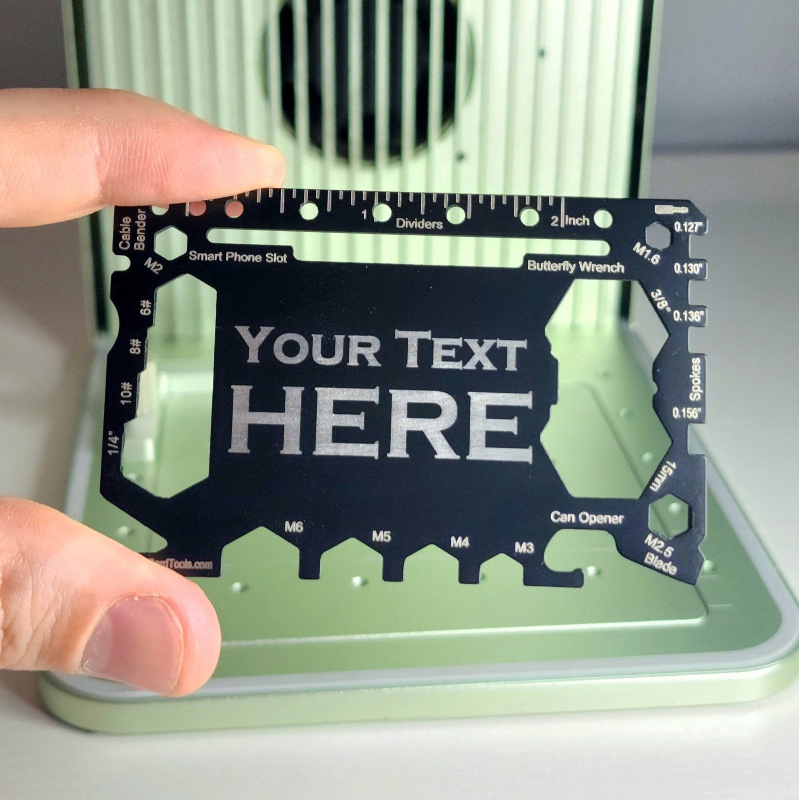 Custom Card Tool (Model 1) - Laser Design Individual Cards - Custom ...