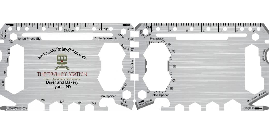 Fully Custom Multi Tool Card (Model 1) - Custom Card Tools