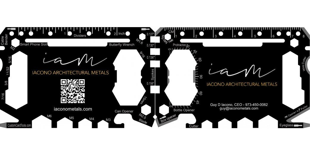 Fully Custom Multi Tool Card (Model 1) - Custom Card Tools