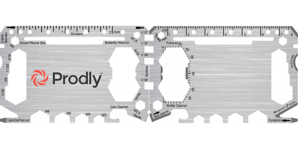 Fully Custom Multi Tool Card (Model 1) - Custom Card Tools