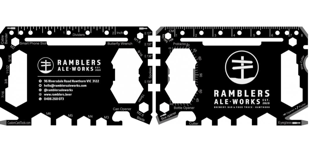 Fully Custom Multi Tool Card (Model 1) - Custom Card Tools