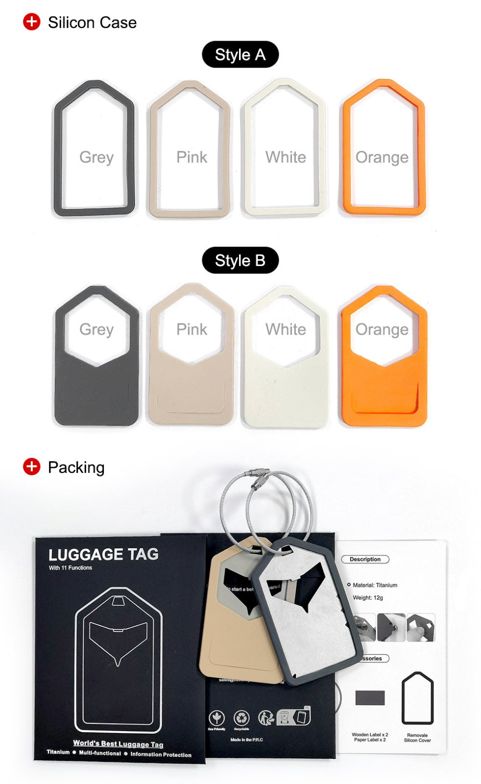 Luggage Tag Multi Tool Card Custom Branded - Custom Card Tools