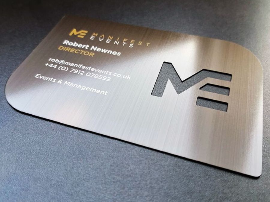 Metal Business Cards - Custom Card Tools